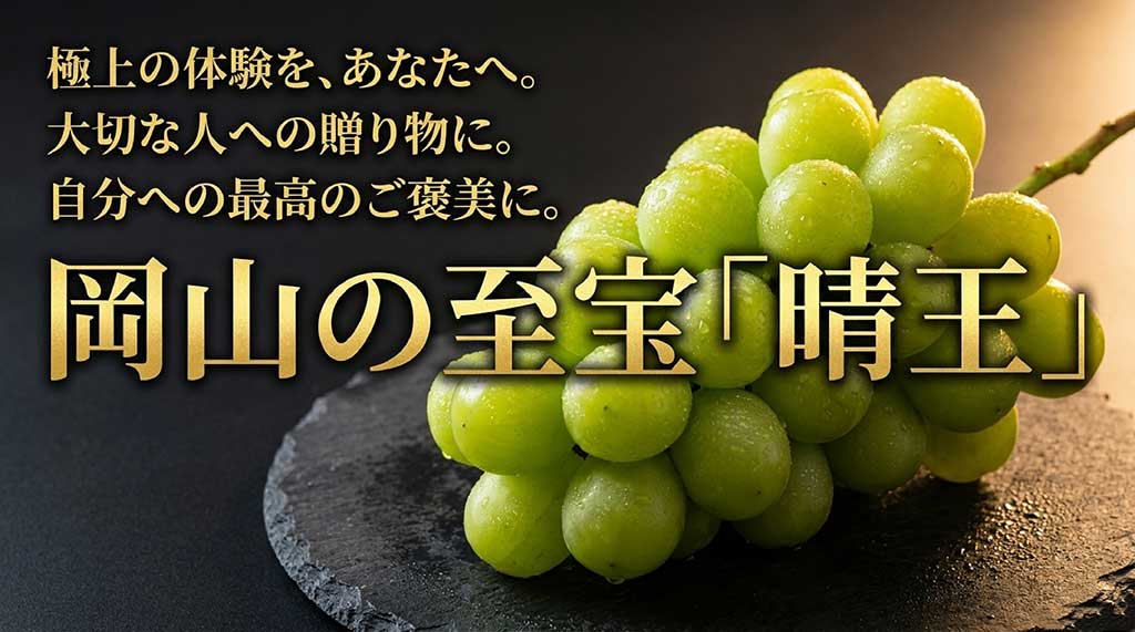 贈り物や自分へのご褒美におすすめな岡山の至宝「晴王」のまとめ画像