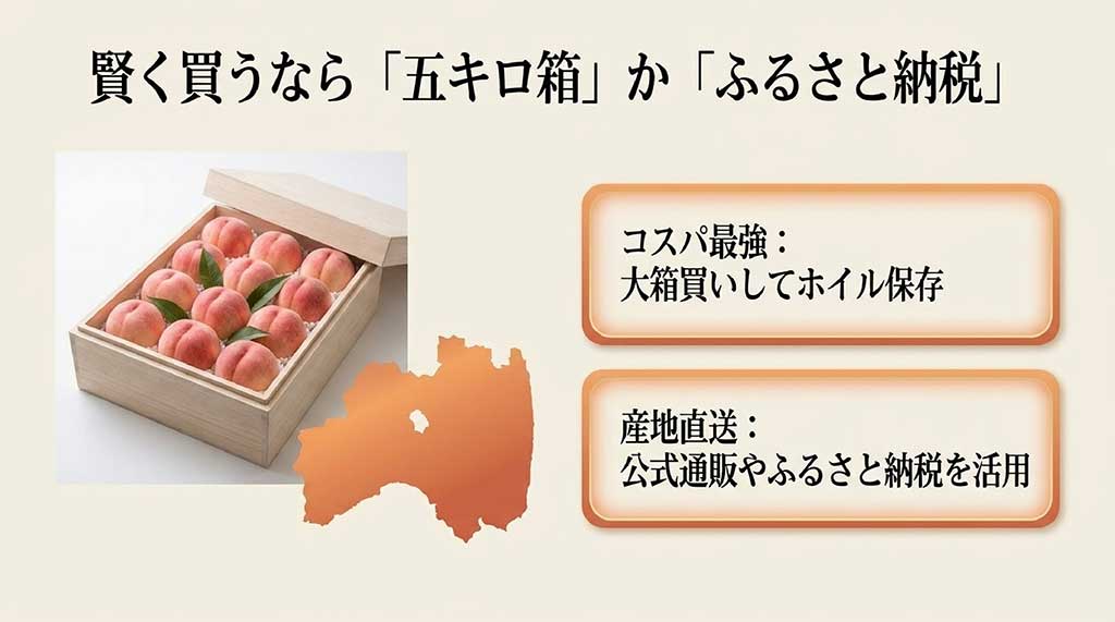 5kg大箱購入や公式通販・ふるさと納税を活用したお得なミスピーチの買い方